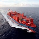 cargo ship australian wine exports